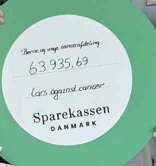 check 2025 til børne og ungecancer afdeling på Aalborg universitethospital.